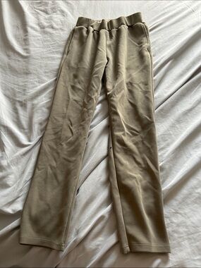 Men's Casual Fleece Joggers in Taupe